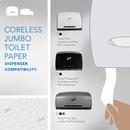 Scott® White 3-39/50 in. 2-Ply Bathroom Tissue in White (Case of 12) 