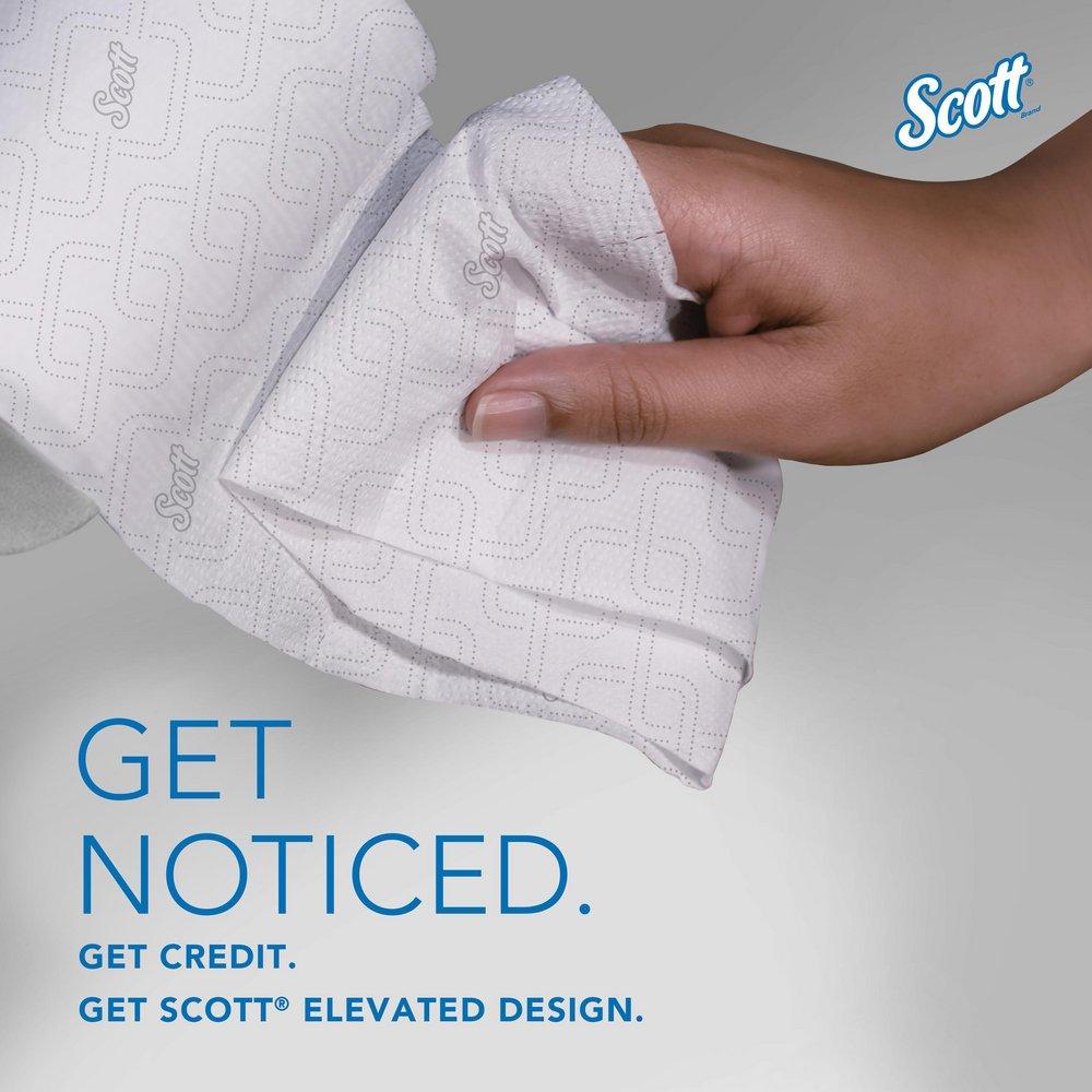 Scott® White 3-39/50 in. 2-Ply Bathroom Tissue in White (Case of 12) 