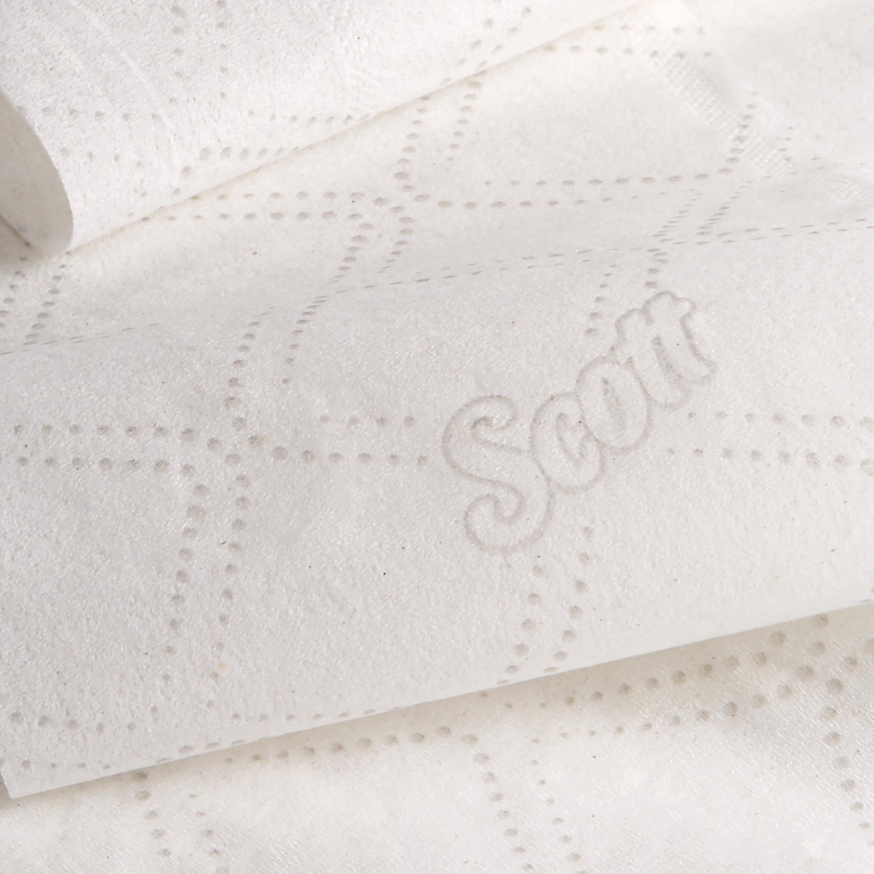 Scott&reg; White 3-39/50 in. 2-Ply Bathroom Tissue in White (Case of 12) 