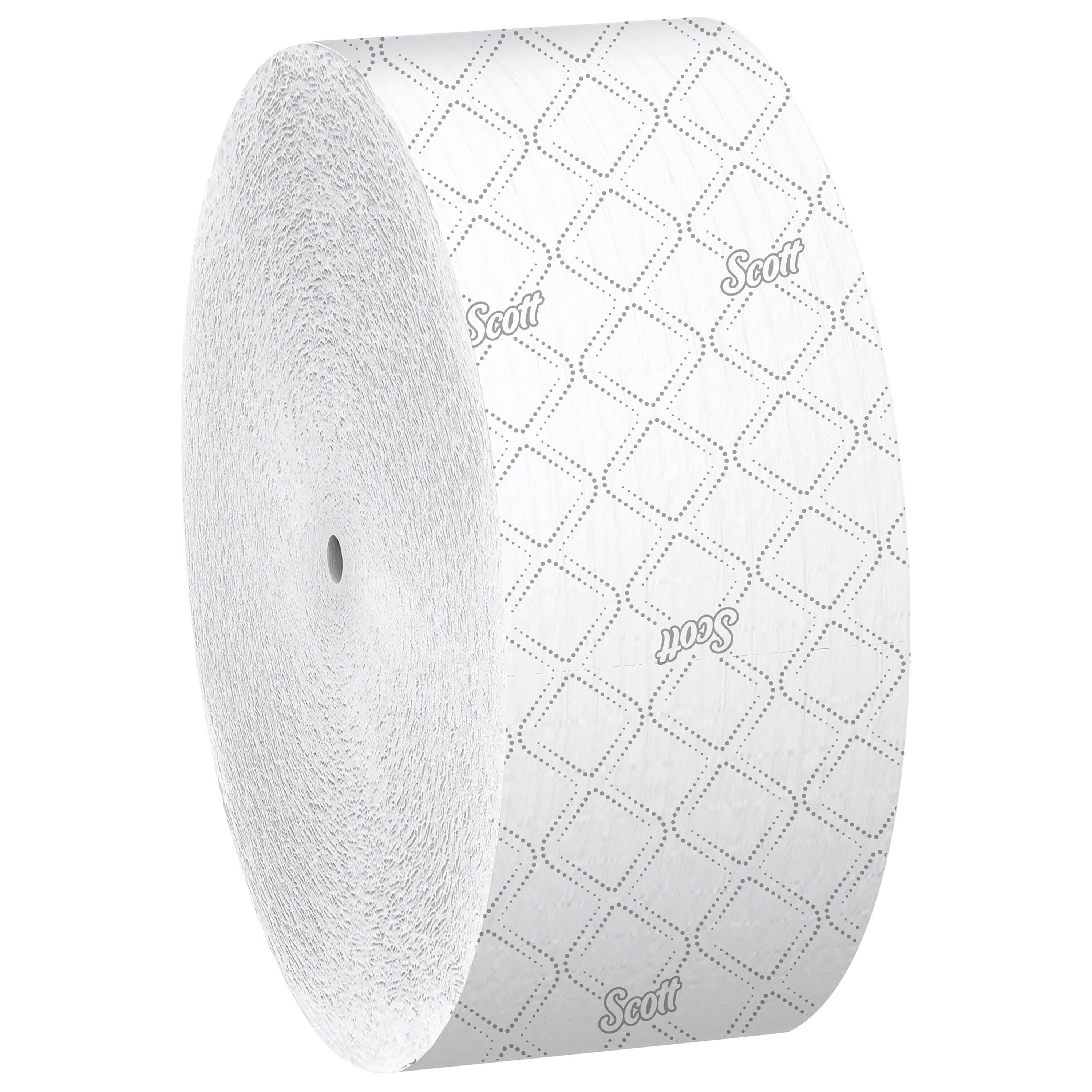 Scott&reg; White 3-39/50 in. 2-Ply Bathroom Tissue in White (Case of 12) 