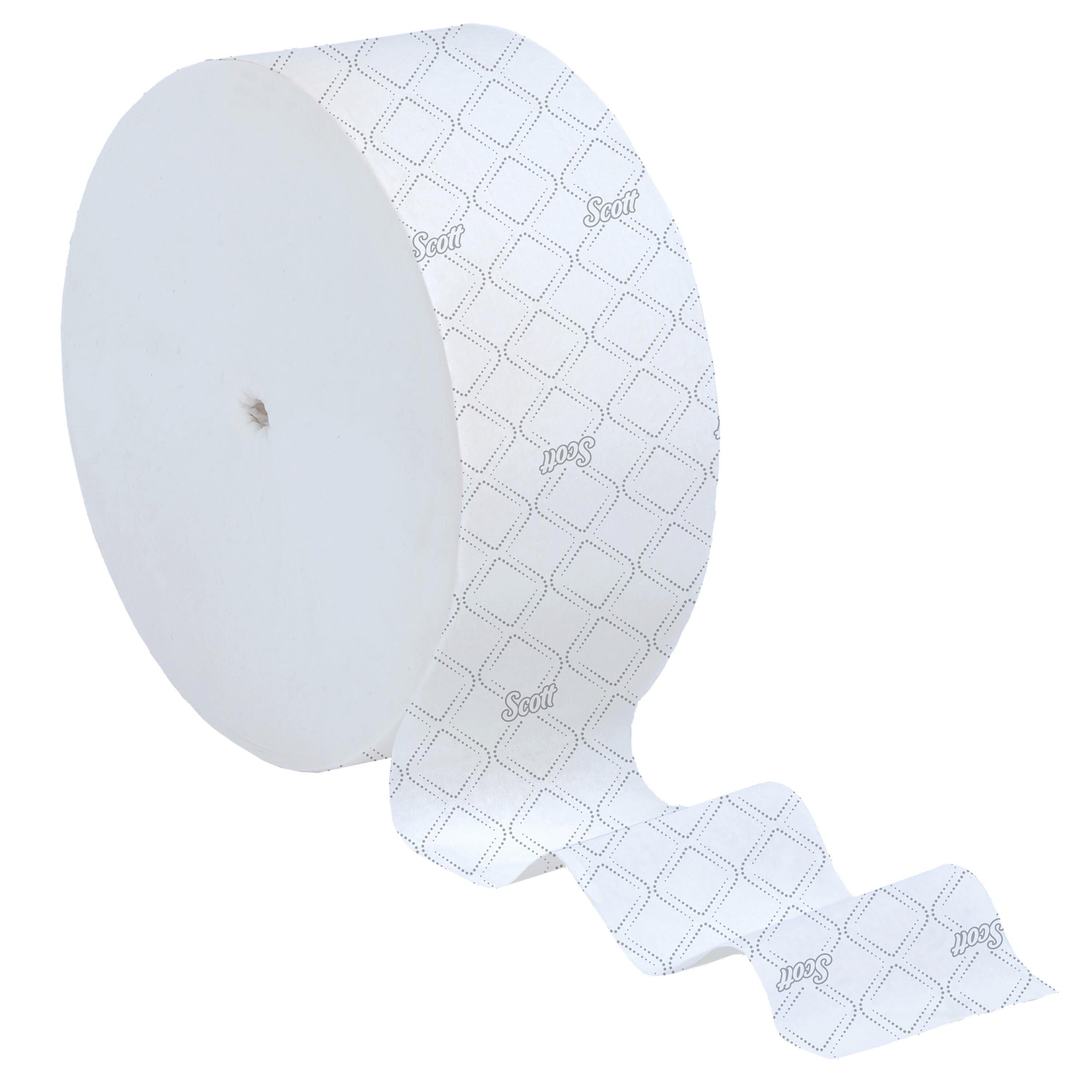 Scott&reg; White 3-39/50 in. 2-Ply Bathroom Tissue in White (Case of 12) 