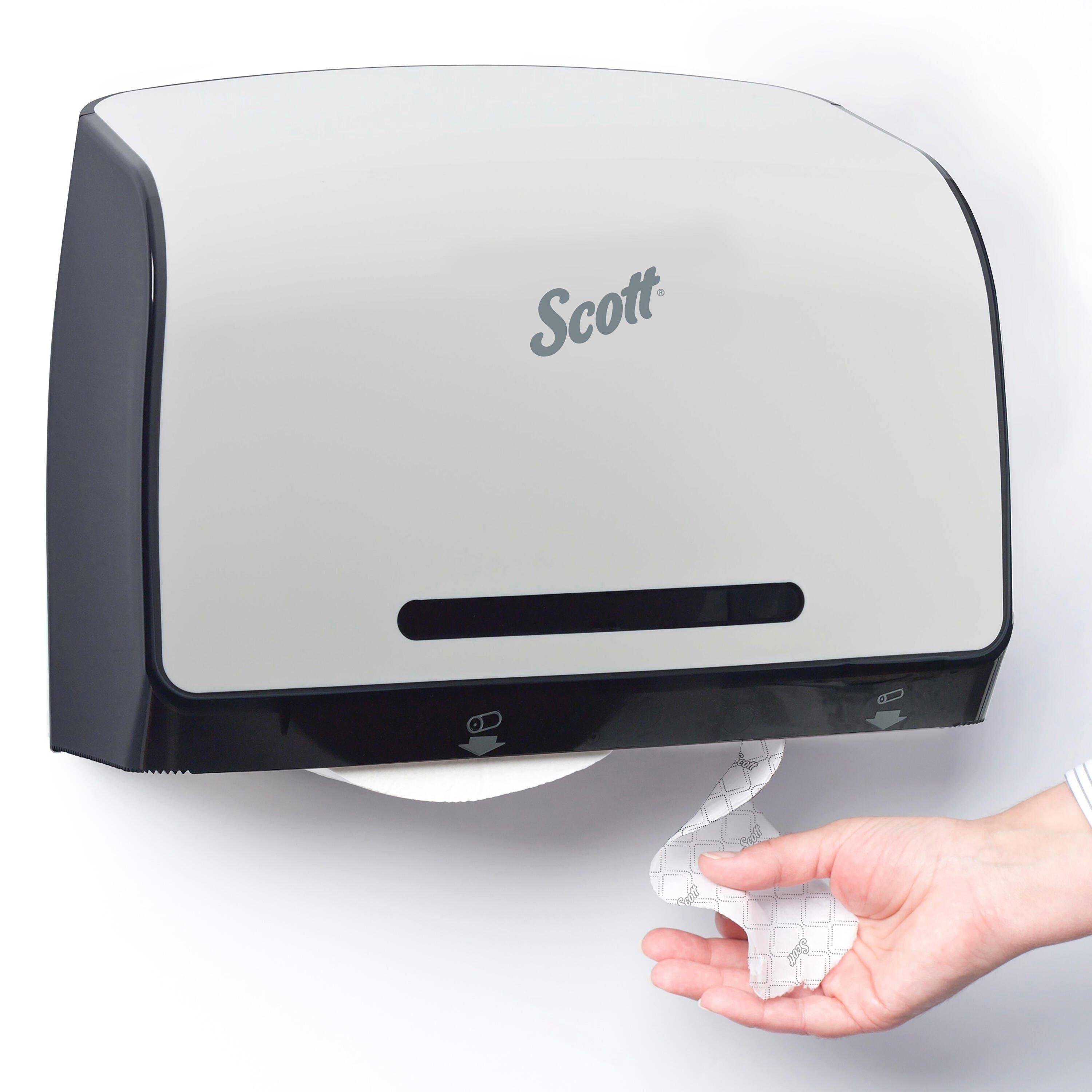 Scott&reg; White 3-39/50 in. 2-Ply Bathroom Tissue in White (Case of 12) 