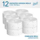 Scott&reg; White 3-39/50 in. 2-Ply Bathroom Tissue in White (Case of 12) 