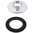 Delta Faucet Chrome Escutcheon Base with Gasket Brushed 