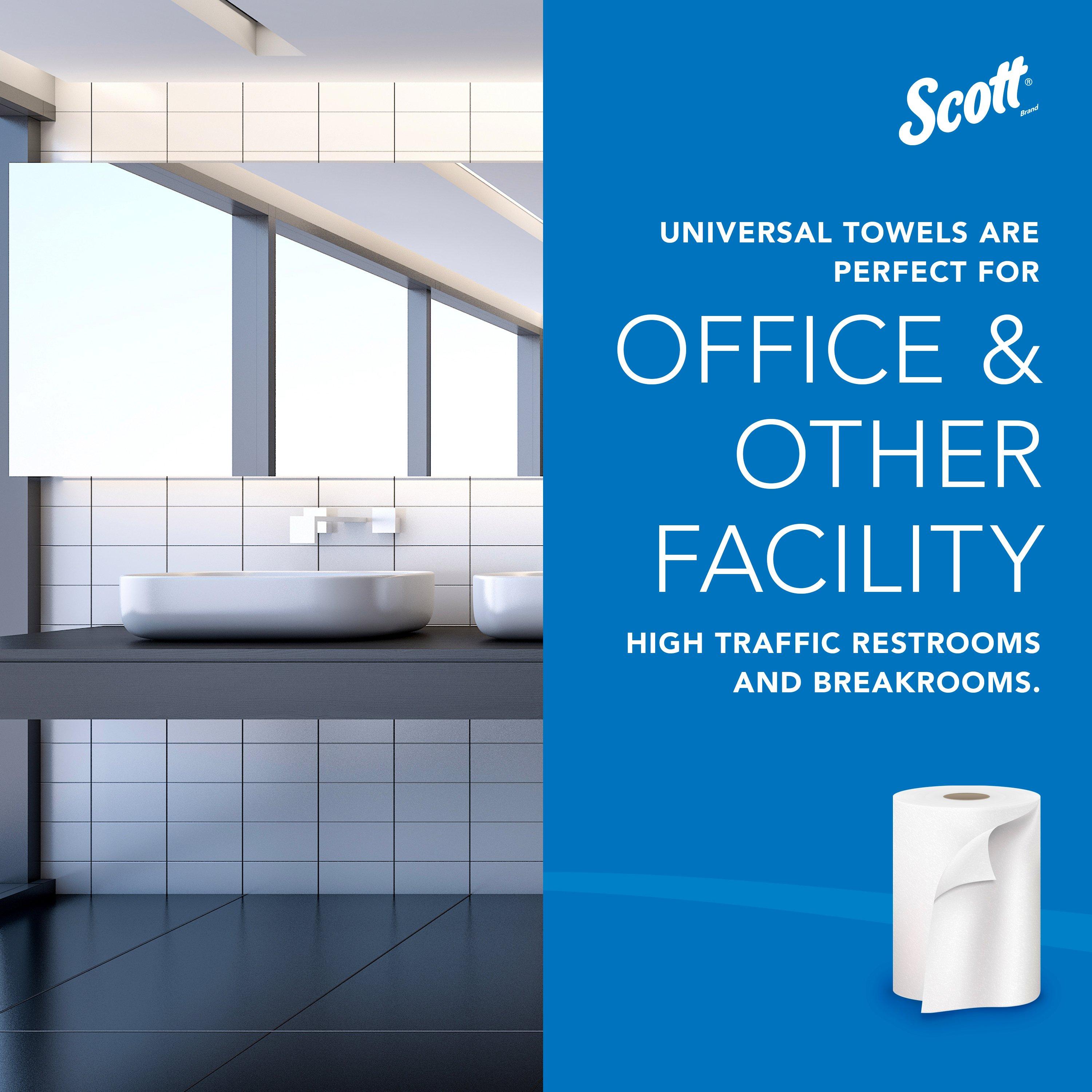 Scott&reg; White High Capacity Hard Roll Towel in White (Case of 6) 