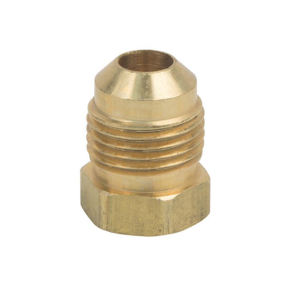 BrassCraft OD Tube Brass Flare Plug 