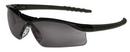 Crews Black Frame Safety Glasses 