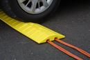 72 in. Speed Bump Cable Guard in Yellow