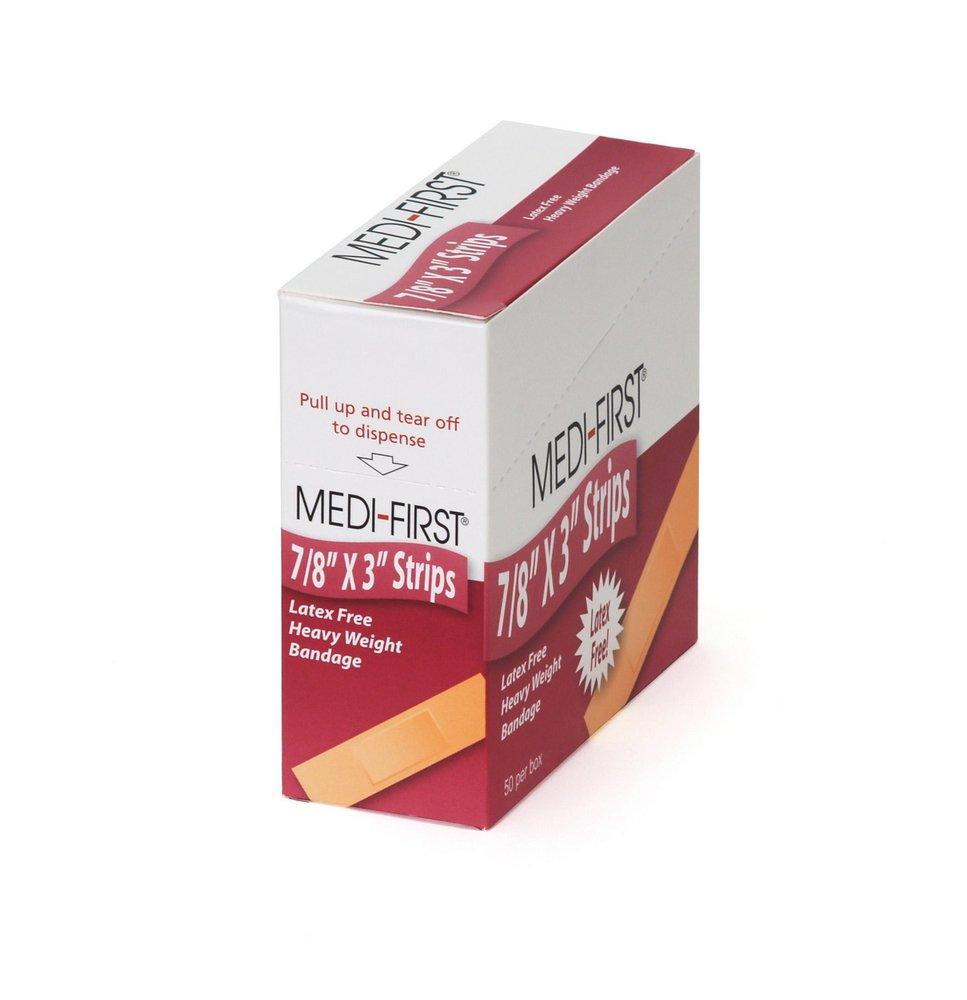 Medique® Tan 7/8 x 3 in. Fabric Bandage in Tan 