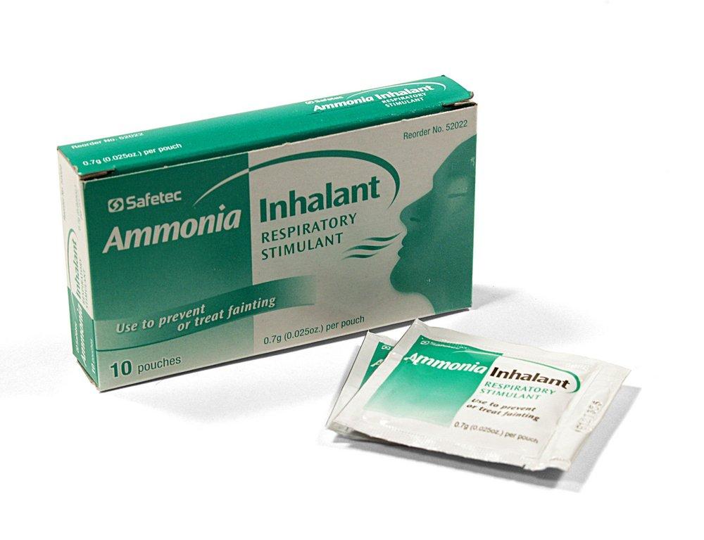 Medique® Blue Ammonia Inhalant Wipe 