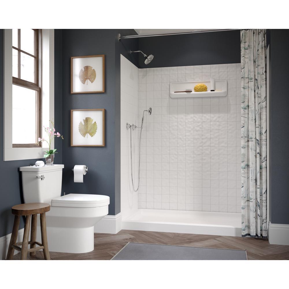 Swan Corporation White Shower Wall Kit 