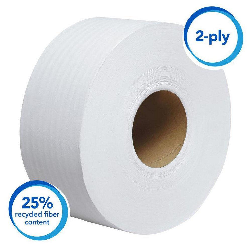 Scott&reg; White 3-11/20 in. Bathroom Tissue in White (Case of 12) 