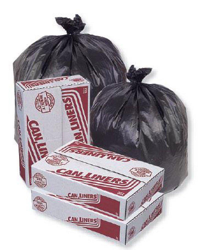 Pitt Plastics Black 60 in. Can Liner Roll 