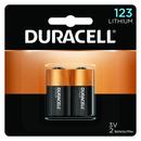 3V 123 Lithium Battery 2-Pack