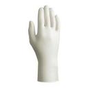 Size S 5 mil Powder Coated Plastic Life Sciences and Food Processing Disposable Gloves in Clear