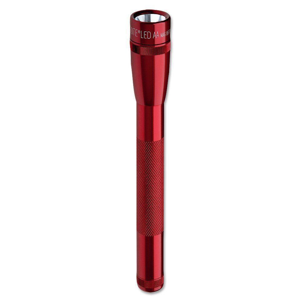 Mag Instrument Red AA Flashlight 