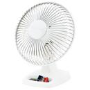 Air King America Inc White 6 in. 2-speed Polypropylene Table Fan 