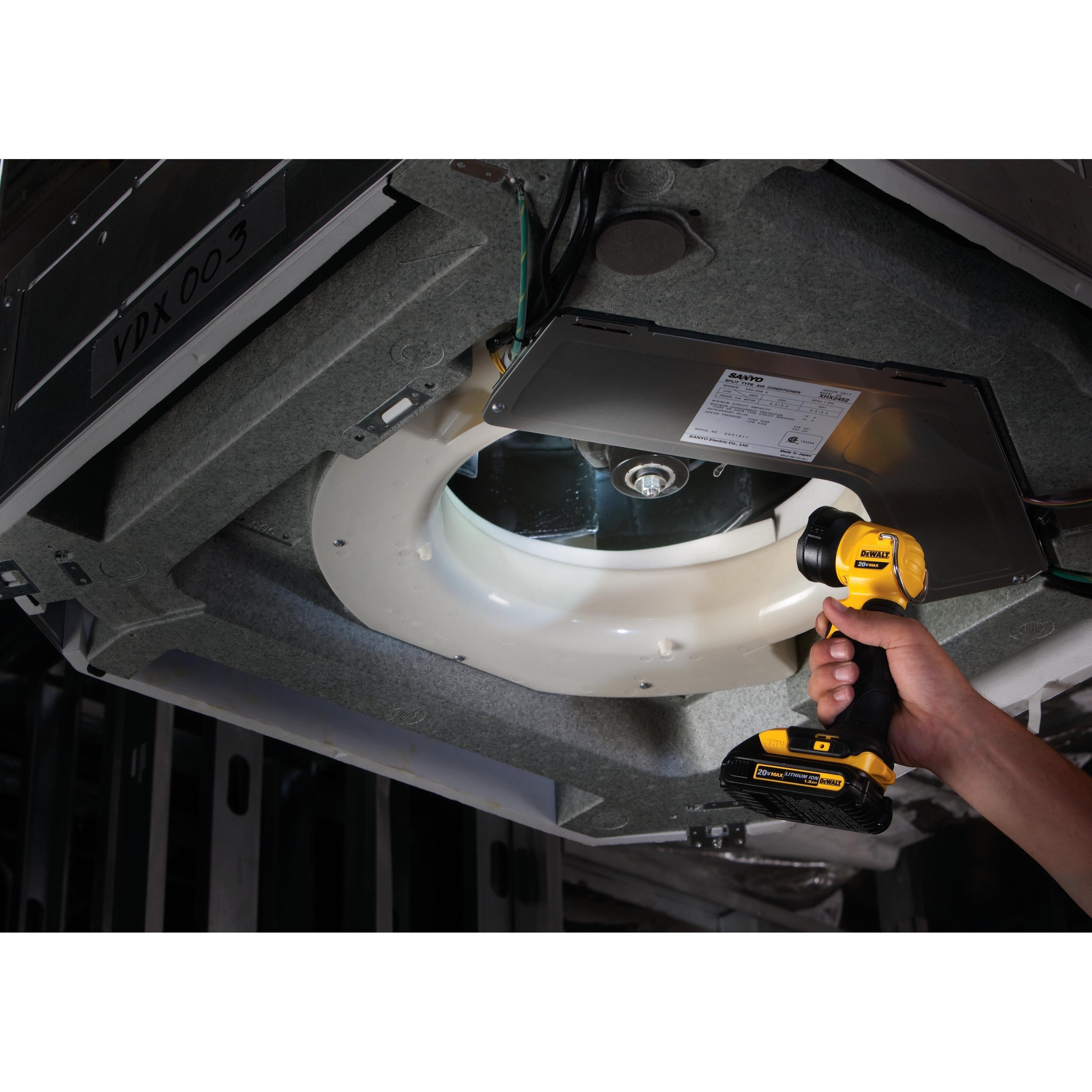 DEWALT Black Plastic LED Work Light 