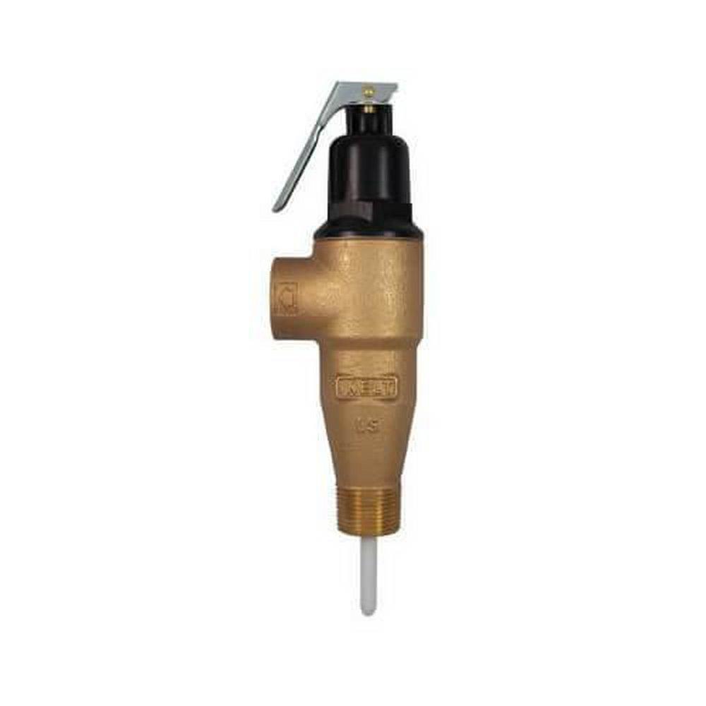 Cash Acme 3/4 in. Brass MNPT x FNPT Relief Valve 