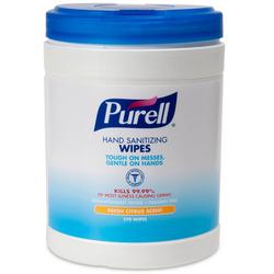 Hand Sanitizing Wipes, 270/Container