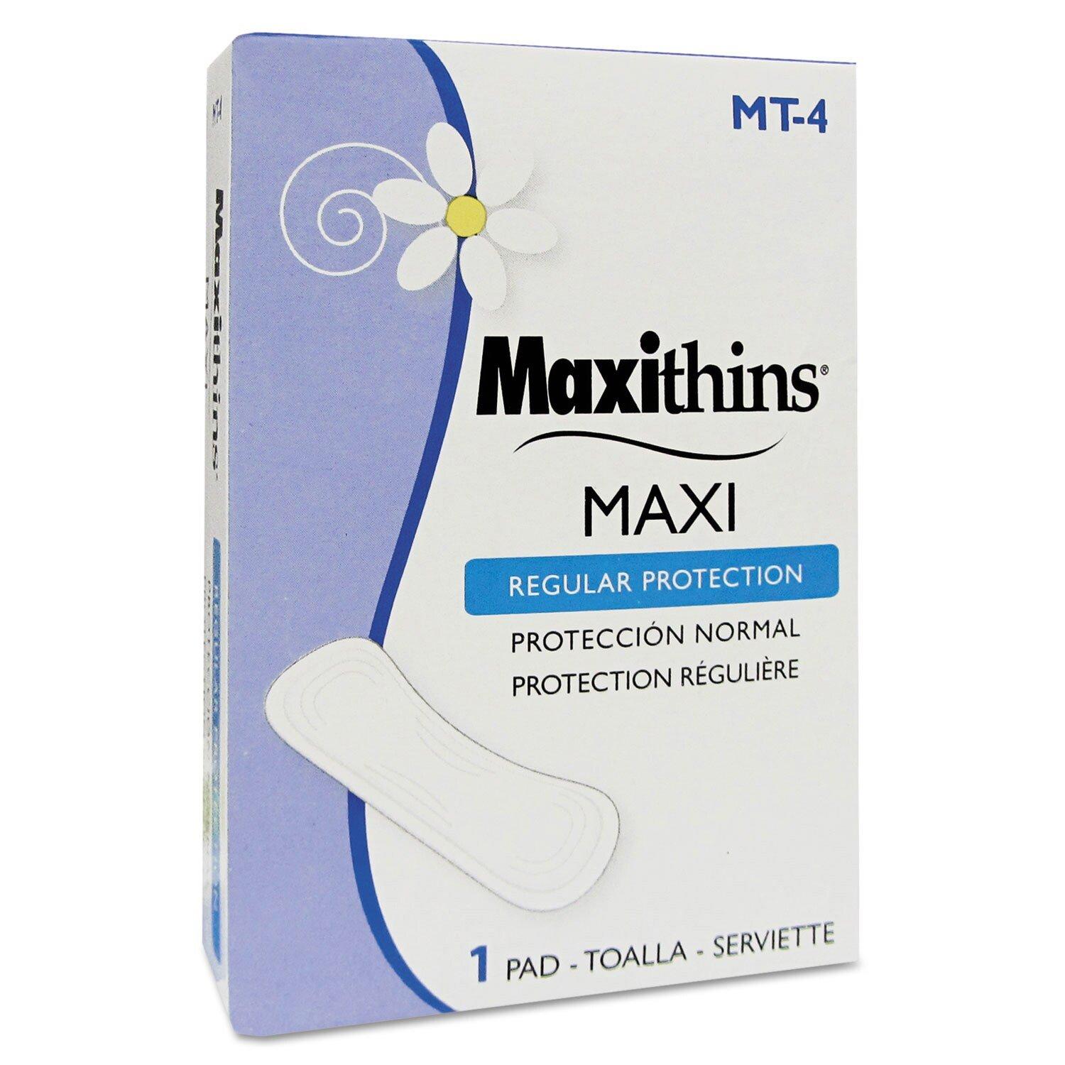 HOSPECO White Maxi Pad (Case of 250) 