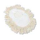 White Wedge Cotton Dust Mop Head 