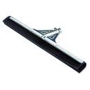 Unger Black Rubber and Steel Squeegees in Black with Silver 
