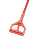 64 in. Janitor Style Screw Clamp Handle in Safety Orange
