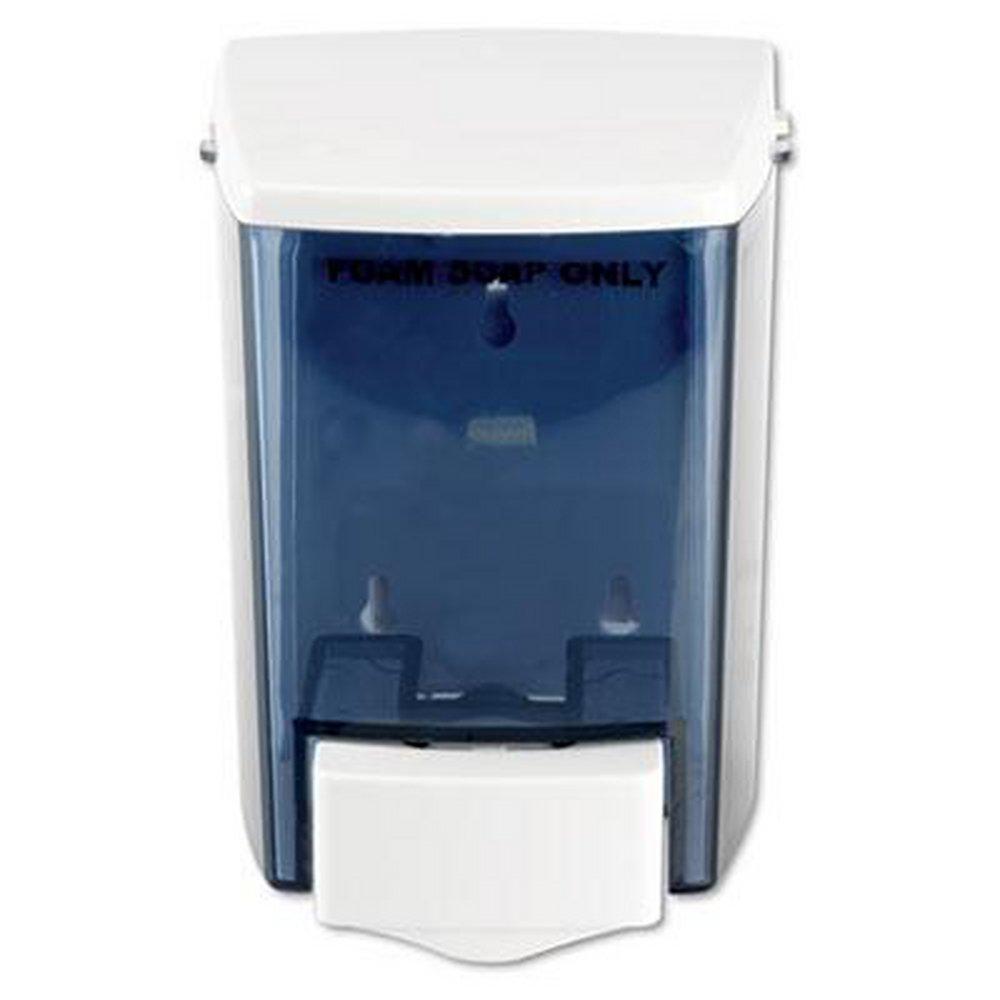 Impact Products White Wall Mount Bulk Soap Dispenser in White 