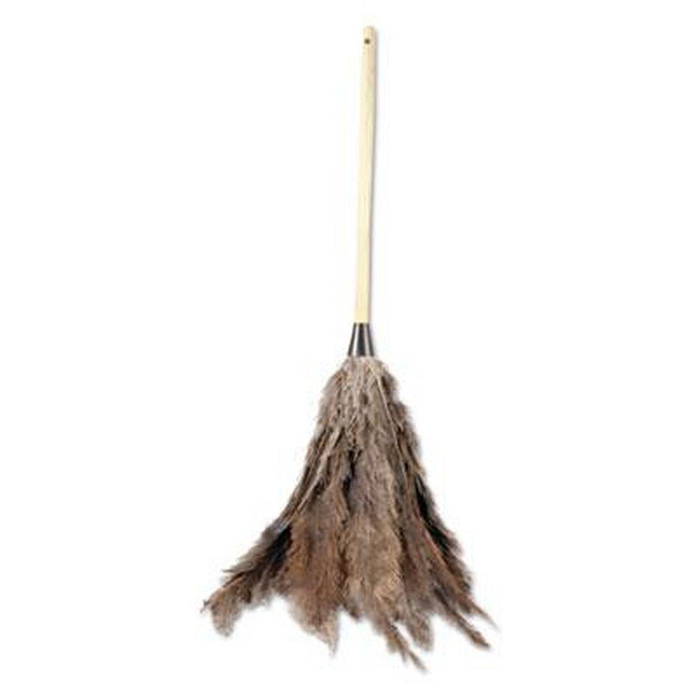 Grey Economy Ostrich Feather Duster 