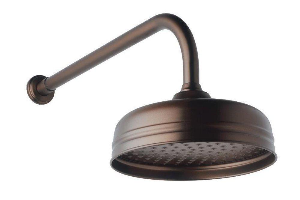 Perrin & Rowe&reg; Satin Nickel Single Function Rain Showerhead 