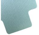 Clear 53 in. Cleated Chair Mat 