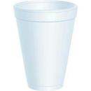 Dart Container White Foam Cup in White 