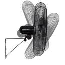 Air King America Inc 3-Blade Oscillating Wall Mount Portable Fan 