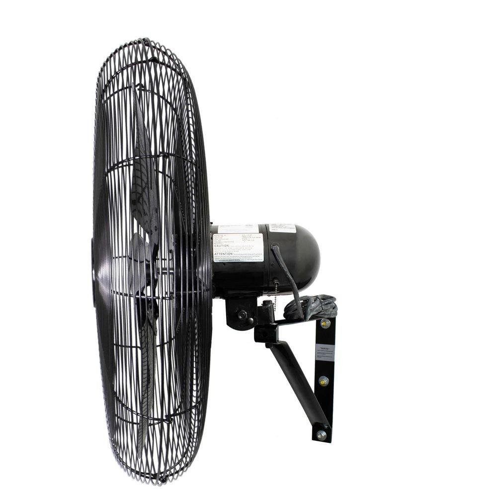 Air King America Inc 3-Blade Oscillating Wall Mount Portable Fan 