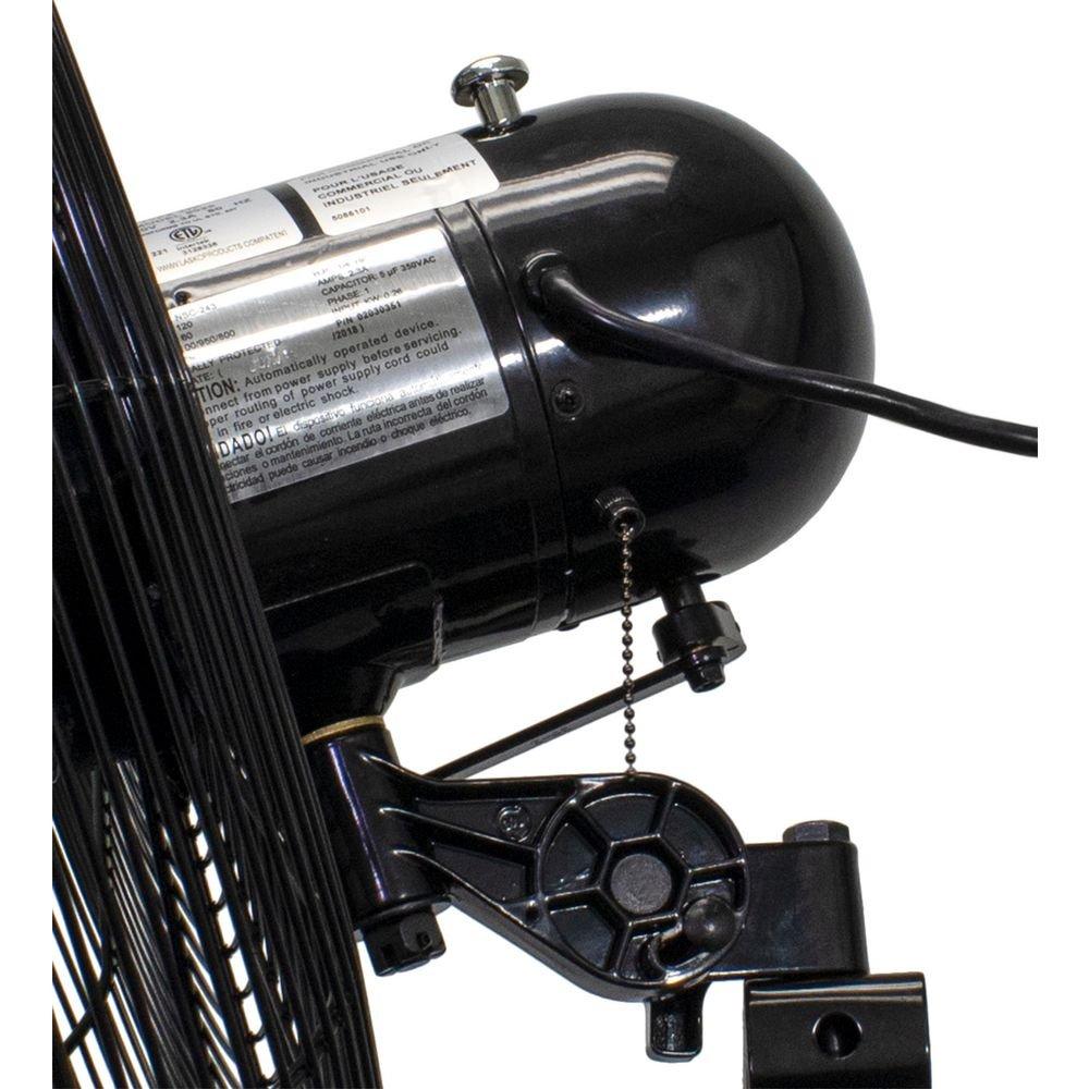 Air King America Inc 3-Blade Oscillating Wall Mount Portable Fan 