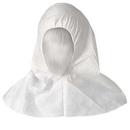Universal Size Paper Hood with Elastic in White (Case of 100)