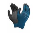 Size 10 Plastic Ultralight Glove in Black and Dark Blue