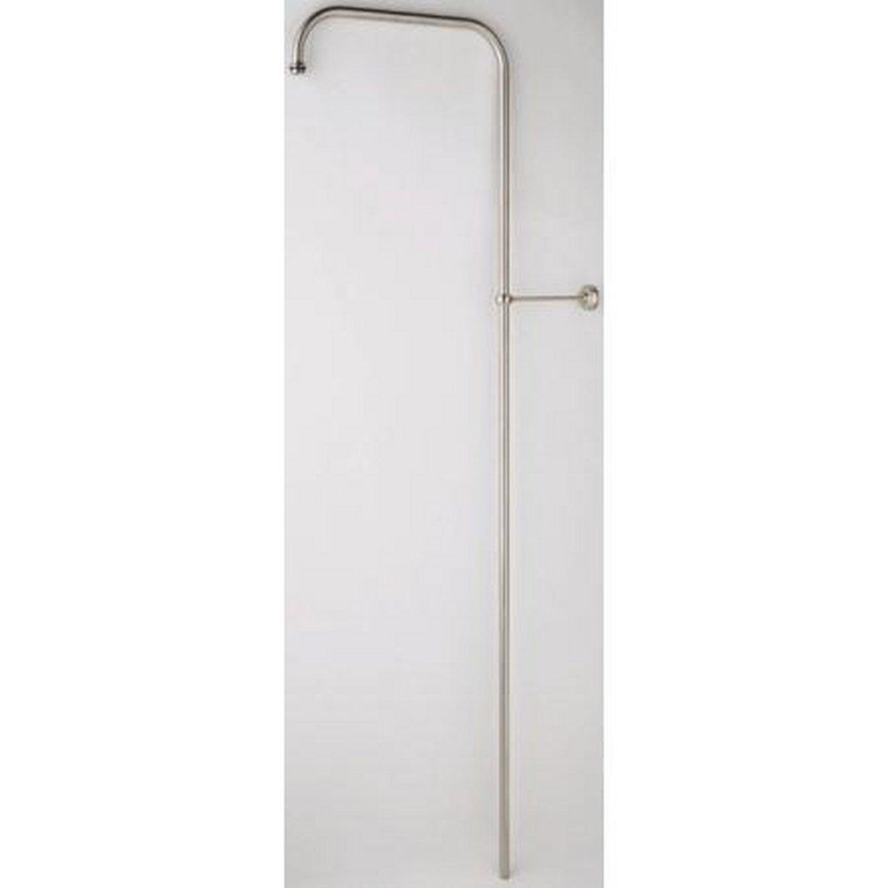 Perrin & Rowe&reg; Polished Nickel 63 in. Rigid Riser Shower Outlet 