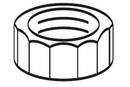 Moen Unfinished Nuts, Washers, and Gaskets in Unfinished 