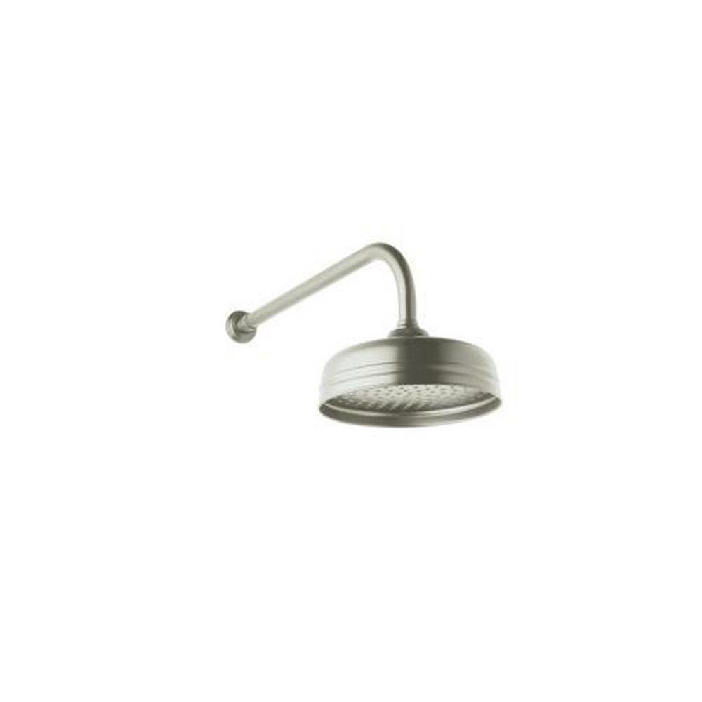 Perrin & Rowe Polished Nickel Single Function Rain Showerhead 