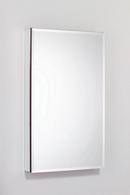 24 x 40 x 4 in. Flat Beveled Right Hinge Medicine Cabinet with Electric