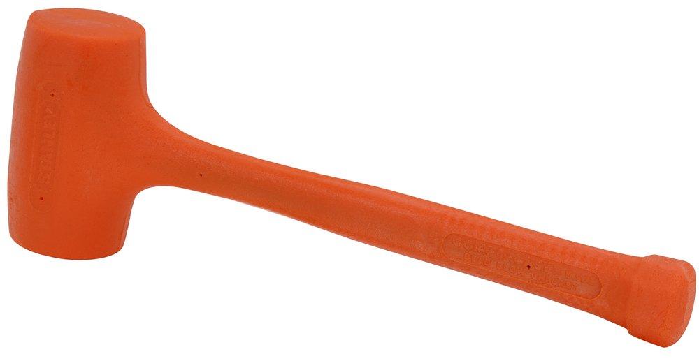 Stanley-Proto Orange Urethane 14-1/4 in. Dead Blow Hammer 