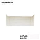24 x 60 x 30 in. Swanstone Tile Tub Wall Kit in White