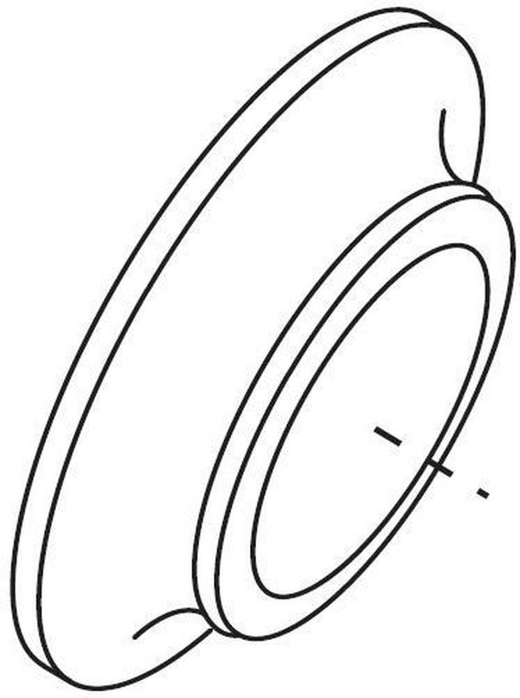 Moen Chrome Handle Escutcheon 