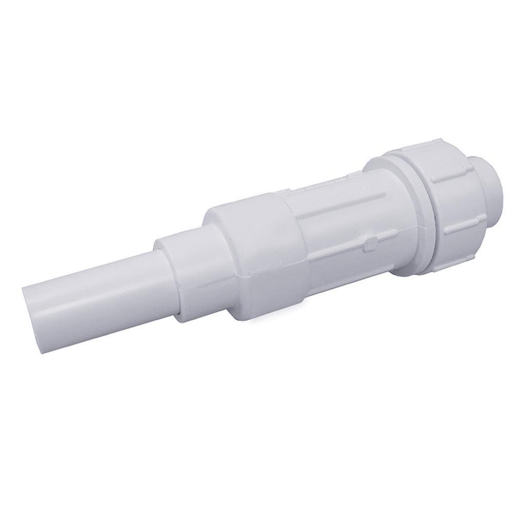 Jones Stephens White Hub x Spigot Plastic Coupling 