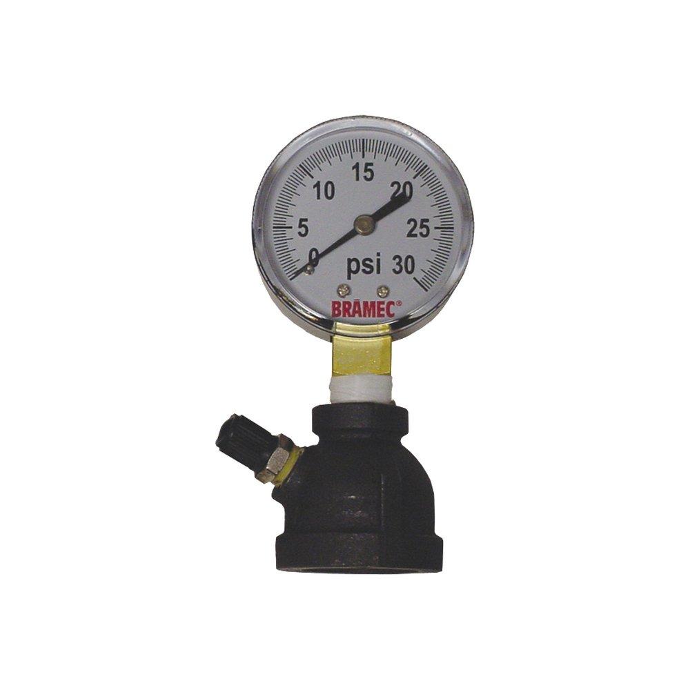 Bramec Corporation Black Gas Test Gauge 