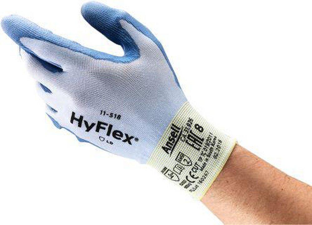 Ansell Occupational Healthcare Blue Plastic Ultralight Glove in Blue 