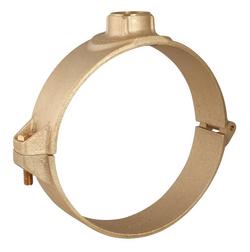4 x 3/4 in. CC Brass Single Strap Saddle for Standard PVC Pipe