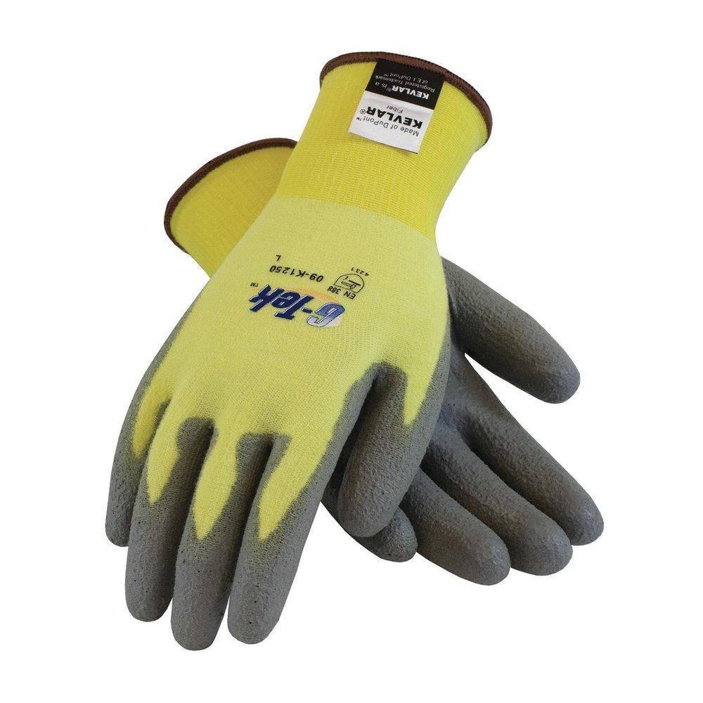 G-Tek&reg; KEV&trade; Grey LARGE CUT RESISTANT GLOVES 